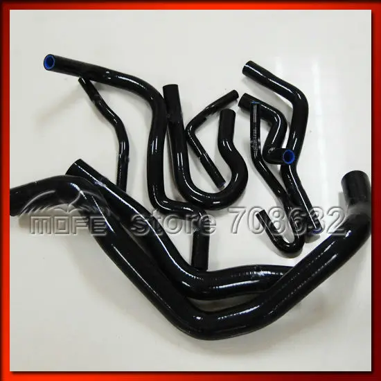 Samco Sport Silicone Coolant Heater Radiator Hose Kit for Honda EK3 B16 B16A B16B B16-black