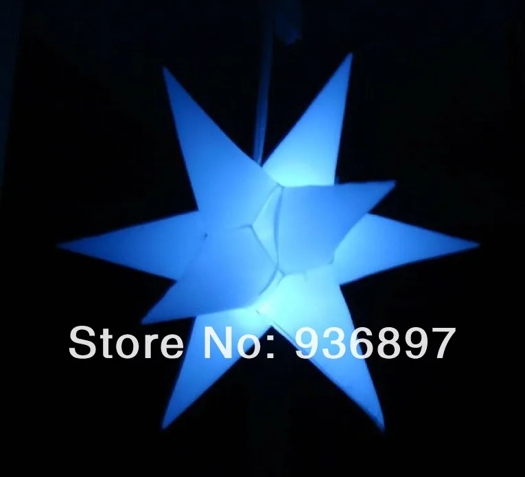 Free shipping 1.2 meters diameter inflatable star for party decoration.jpg