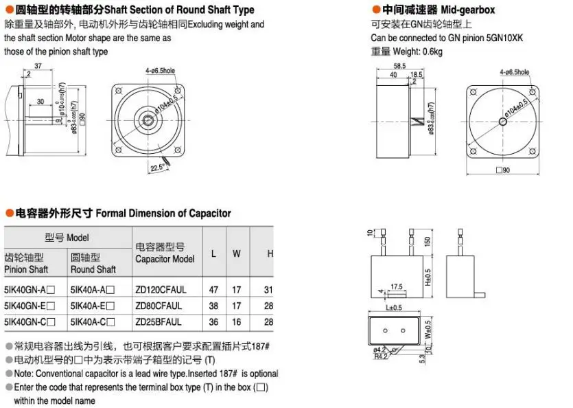 ac gear motor 5