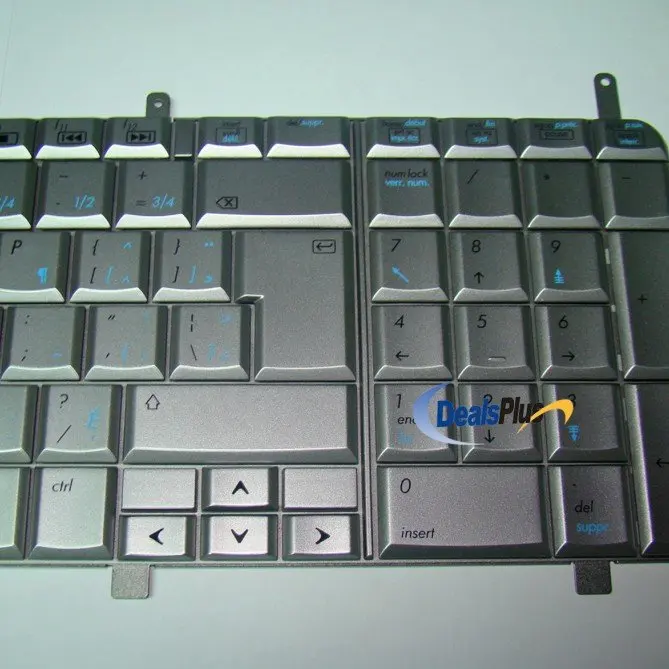 for HP HDX18 Series Canadian French Keyboard Silver