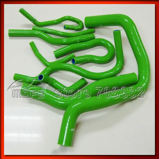Samco Sport Silicone Coolant Heater Radiator Hose Kit for Honda EK3 B16 B16A B16B B16-green