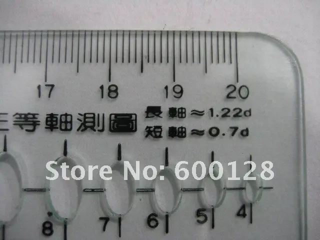 5105 Ellipse template , Drawing template ,  Ruler , Wholesale and retail