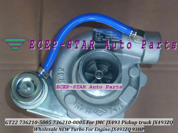 GT22 736210-5005 736210-0005 for Transit Commercial Vehicle JX493ZQ 93HP -