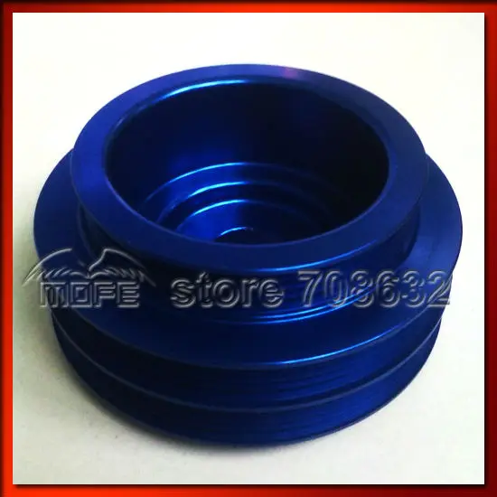 Underdrive Crank Pulley for Honda Acura B16A Blue IMG_20140308_132823