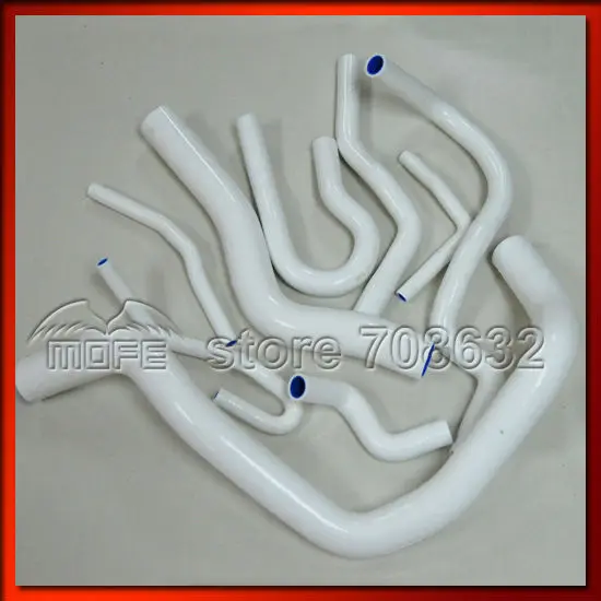Samco Sport Silicone Coolant Heater Radiator Hose Kit for Honda EK3 B16 B16A B16B B16-white