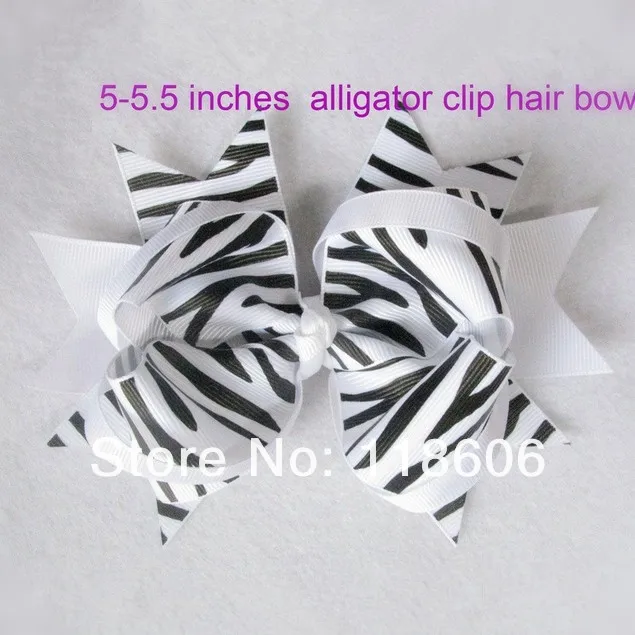 white zebra hairbow.jpg