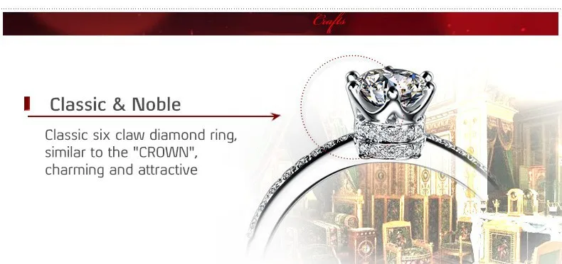crown diamond engagement ring 3