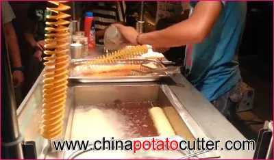 spiral potato cutter