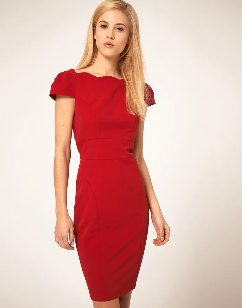female in dress