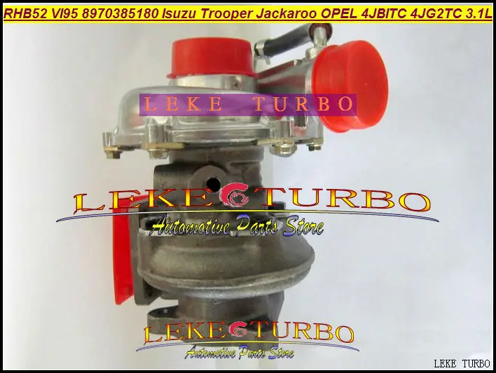 - RHB5 RHB52 VI95 VE180027 8970385180 Turbocharger for ISUZU Campo Trooper HOLDEN Jackaroo OPEL Monterey 4JBITC 4JG2TC 113HP 3.1L 