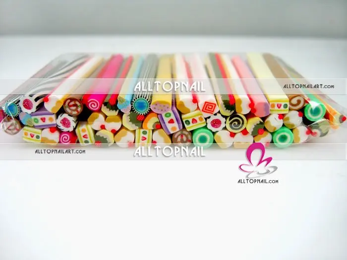 Mix Style Polymer Clay Nail Art Cane IMG_0770.jpg