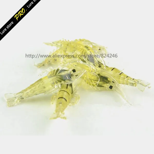 o Envio Gratuito de 200 Lote Cheiro Fedorento Camarão 45mm Isca Mini Macio Fishingshrimp Iscas Pçs - 2 cheiro fedorento camarão 45mm isca camarão mini