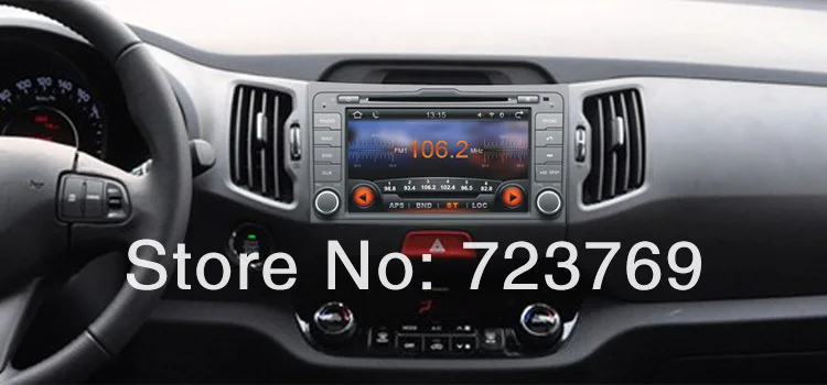 Cheap Car DVD Navigation GPS syste for Kia Sportage 2010 0