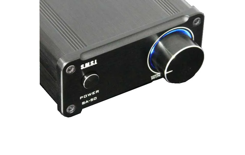 Power Adapter PC/iPod 2 x 50W SMSL SA-50 Hi-Fi Stereo Amplifier For Speakers 