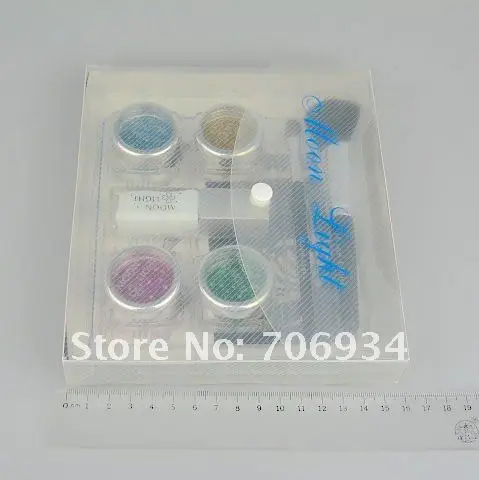 Wholesale glitter tattoo kit 4 Colors Supply Kit  Body Painting Tattoo Deluxe Kit Body Art Kit BALK4