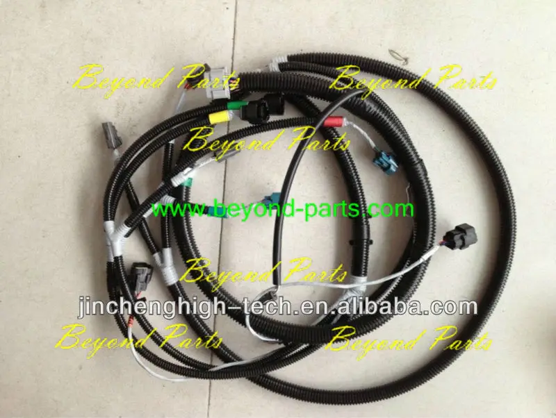 Hitachi excavator EX 100 200 -2 -3 200 LC whole unit electric wire harness cabin engine pump monitor air conditioner loom (2).jpg