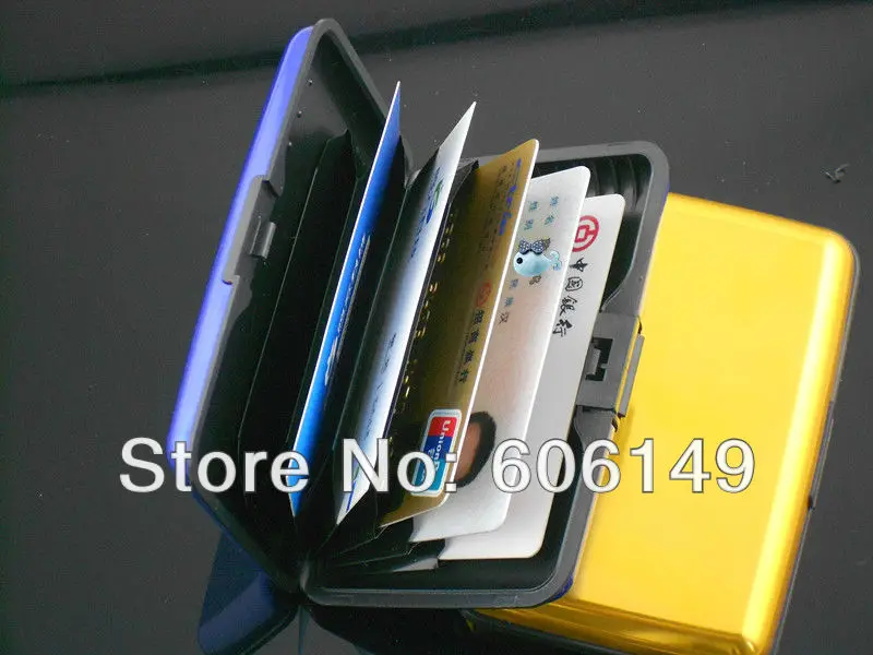 Aluminum Wallet ID Credit Card Case Holder Metal (14)