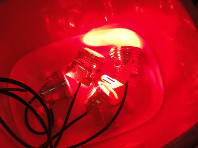 Colorida com Controle Luz do Ponto à Prova Luz ao ar Rgb Subaquática Dip68 Água Ip68 Fonte Piscina Lâmpada 16 Mudança Remoto ir Livre 20 w 12 v Led 17 rgb underwater