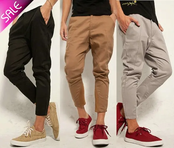 mens tapered casual pants