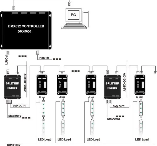 DE8020 wiring diagram