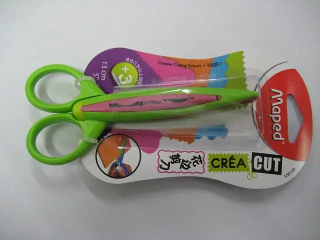 Creative Scissors (40-250 grams of paper can be cut) , 10 pieces/lot