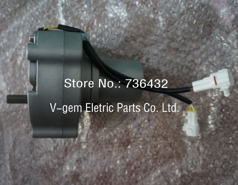 Throttle motor, stepping motor assy 2406U197F4 KOBELCO excavator parts.JPG