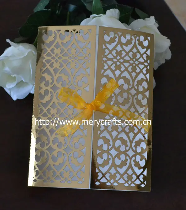 wedding invitations black white and red, red filigree wedding invitations laser cutting with custom design