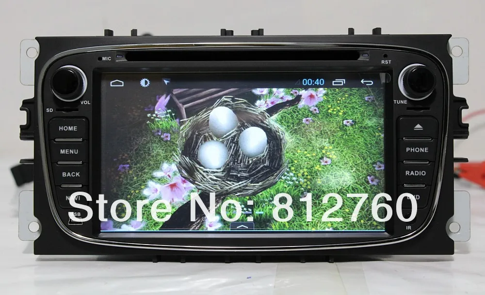 Discount Quad Core Android 6.0 Car DVD for Ford Focus Mondeo S max C max with GPS Navigation Bluetooth WIFI 3G Audio Radio Stereo 11