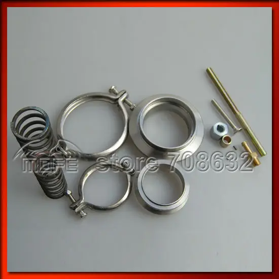 Adjustable 60mm V Band External Wastegate Waste Gate Purple With Flange DSC_0026