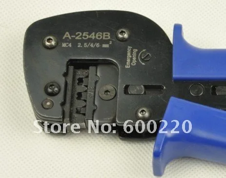 MC4 Crimper crimp tool solar PV line connectors crimping tool 2.5-6.0mm2