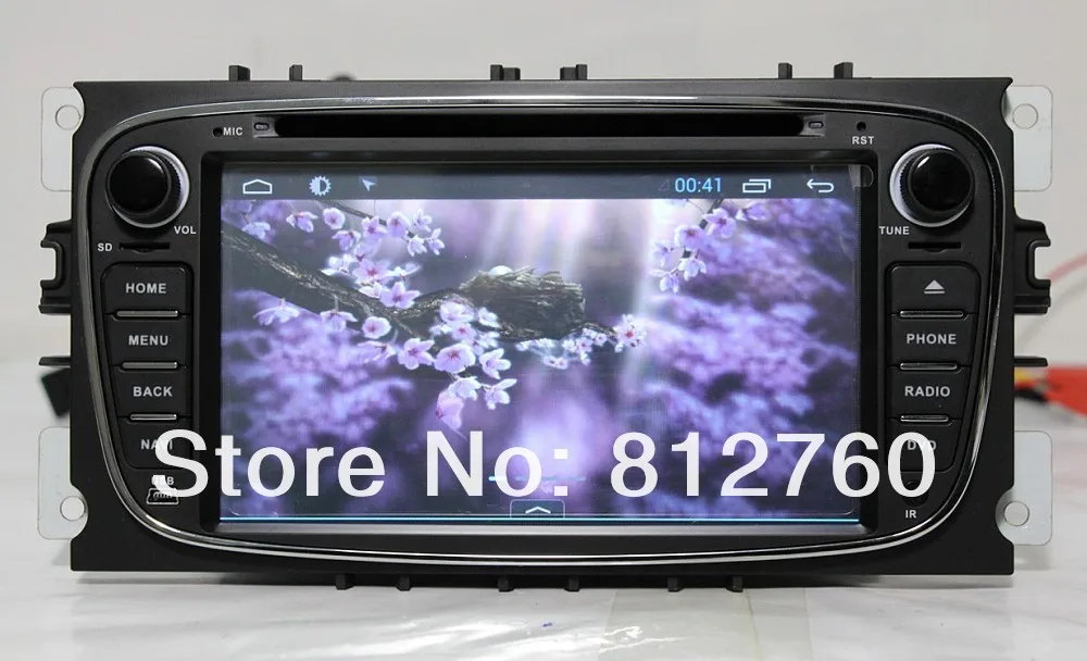 Best Quad Core Android 6.0 Car DVD for Ford Focus Mondeo S max C max with GPS Navigation Bluetooth WIFI 3G Audio Radio Stereo 12