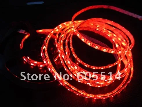 [Seven Neon]Free DHL shipping+5M waterproof 300 LEDs 5050 led SMD RGB Led+24keys IR remote controller+12V 7A Led Power Adapter
