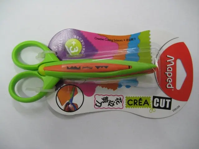 Creative Scissors (40-250 grams of paper can be cut) , 10 pieces/lot