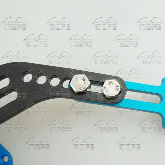 Universal Aluminum Adjustable Hydraulic Handbrake Hand Brake Vertical 0.75 inch Master Cylinder Drift Rally Blue DSC_0935