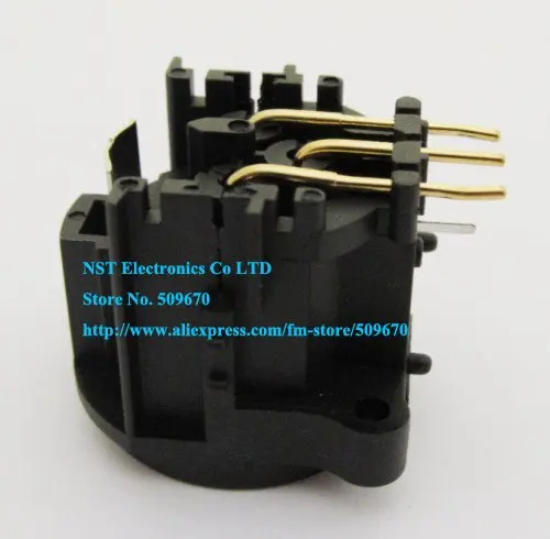 Black XLR Male Chassis 3Pin PCB Socket Connector-3.jpg