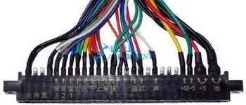 4pcs of Jamma Harness with -5V for Arcade Game Machine/28 Pin wires for arcade game machine