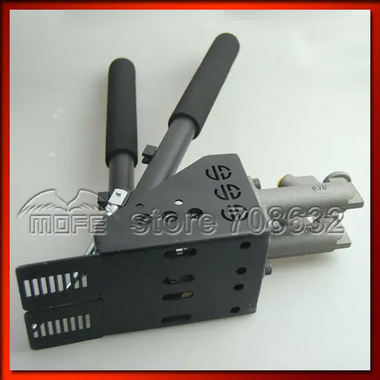 0.75 inch Dual Twin Double Master Cylinders Handles Lockable Vertical Drift Rally Handbrake Hand Brake Hydraulic E-brake DSC_0840