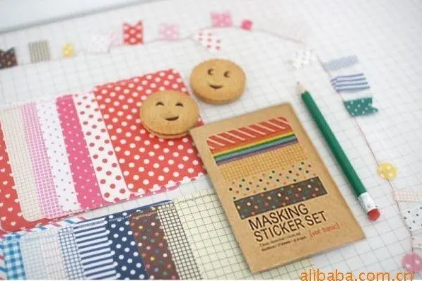 Wholesale Lovely stickers memo stickers marking sticker lable masking sticker set 27sheets/bag 20bags/lot