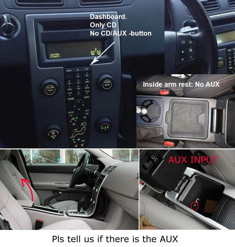 Cheap Car DVD Player for Volvo C30 C70 S40 car radio for Volvo S40,original car upgrade,keep original Radio(CD) all functions 0