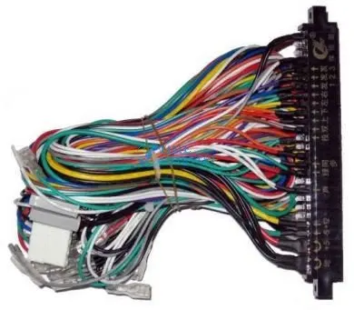 4pcs of Jamma Harness with -5V for Arcade Game Machine/28 Pin wires for arcade game machine