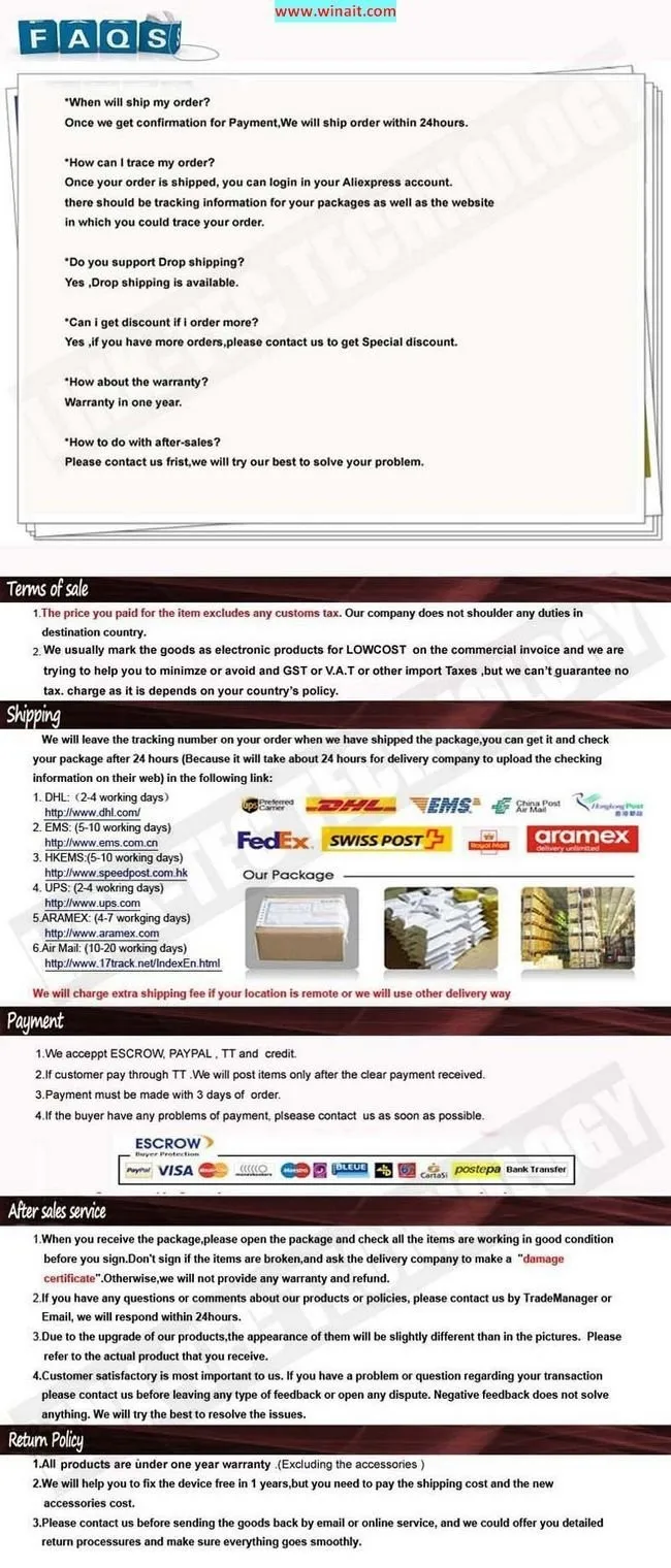 aftersales service