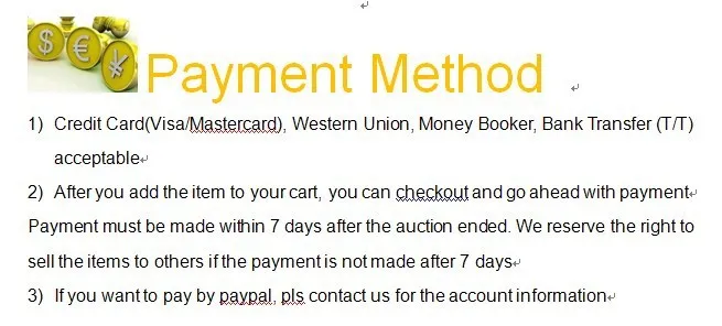 payment