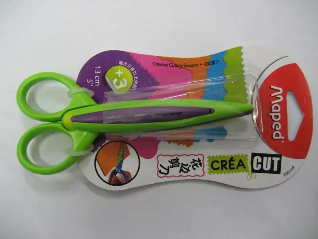 Creative Scissors (40-250 grams of paper can be cut) , 10 pieces/lot