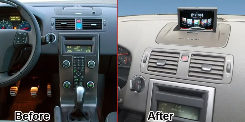 Reproductor de DVD del coche para Volvo C30 C70 S40 radio