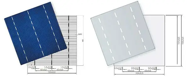 Celular para Faça Poly 6x6 Você Mesmo Painel Solar Célula Policristalino 60 Pcs 4.3 w Mod. 146423 3 High Quality cells 6x6