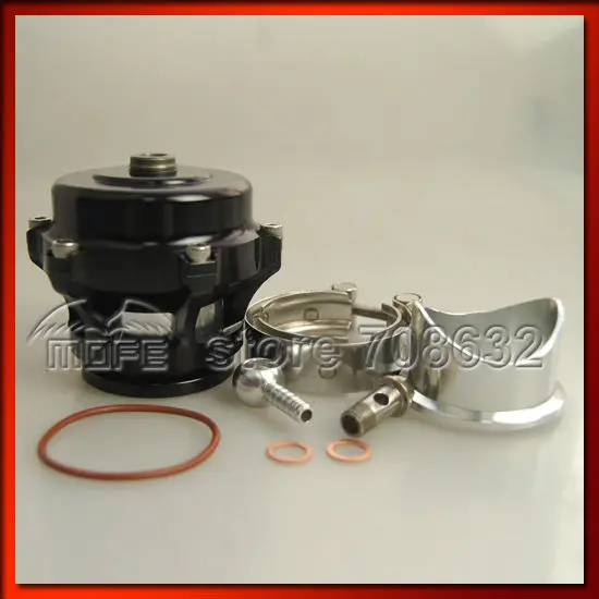 Turbo BOV Blow Off Valve 50mm Q With 11 PSI Spring Aluminum Flange DSC_1068