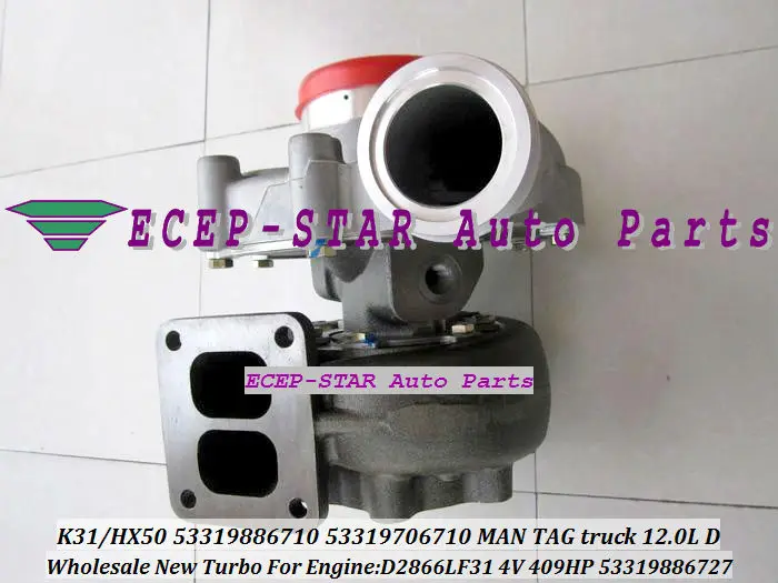 K31 53319886710 53319706710 turbo Fit for MAN TAG truck D2866LF31 4V 12.0L D 409HP turbocharger (1)