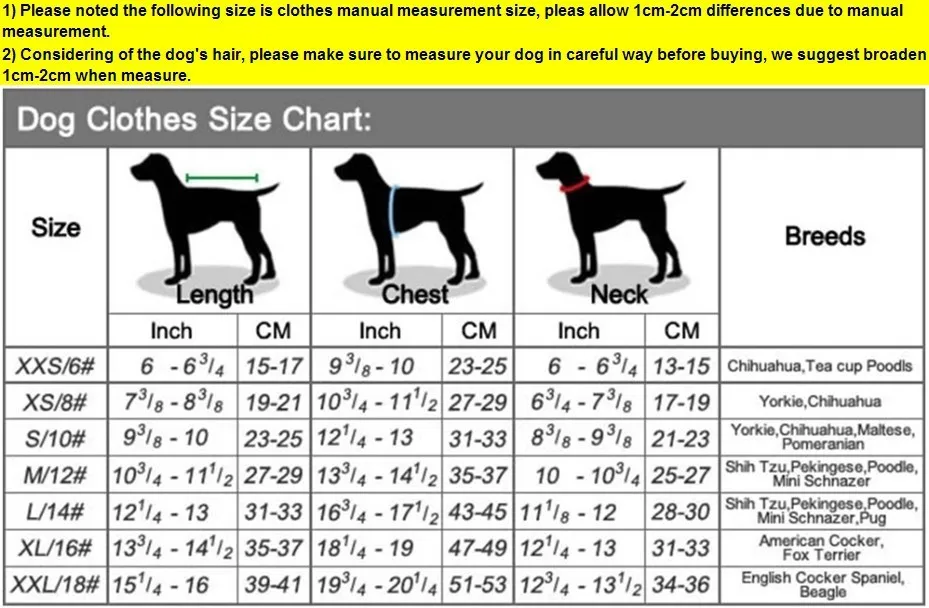 dog raincoat pet clothes puppy water proof apparel shih tzu hunde dog clothes size chart by weight