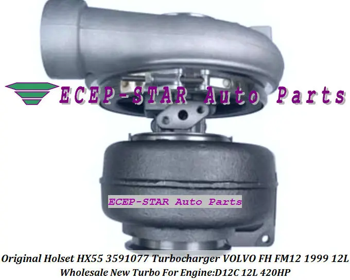 Original Holset HX55 3591077 Turbocharger for VOLVO FH FM12 1999 Engine D12C 12L 420HP (1)