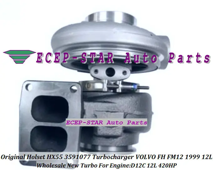 Original Holset HX55 3591077 Turbocharger for VOLVO FH FM12 1999 Engine D12C 12L 420HP (2)